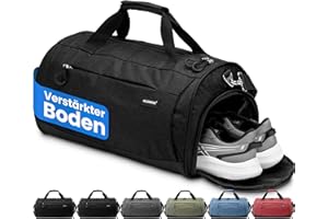 Heldenwerk® Sporttasche & Reisetasche für Damen und Herren groß I Trainingstasche mit Schuhfach und Nassfach I ideal als Reisetasche, Gym Bag, Fitness Tasche, Trainings Tasche, Sport Bag