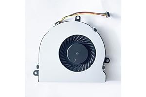 ANNESA Fleshy Leaf Replacement CPU Cooling Fan for HP 15-AC 15-AF 15-AY 15-BA 15-BS 15-BE 15-BF 15-BD 15-BW 250 G4 255 G4 255 G5 TPN-C116 TPN-C125 DC28000GAD0 813946-001