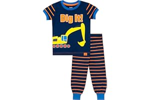 Harry Bear - Ensemble De Pyjamas - Pelleteuse - Garçon - Bien Ajusté