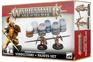 Games Workshop Age of Sigmar Stormcast Eternals Vindictors & Paint Set