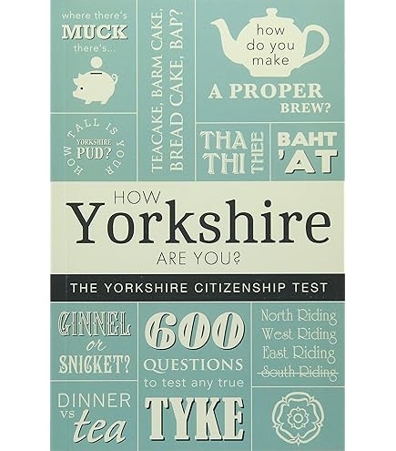 Yorkshire Sayings Tazza Divertente In Ceramica 10/12oz – Idea Regalo Per Tè E Caffè, Lavabile In Lavastoviglie E Microonde, Manico Nero