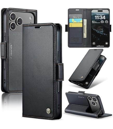Custodia A Portafoglio Con Cerniera Per Huawei P Smart 2020 – Pelle, 8 Slot Carte, Vetro Incluso E Cinturino