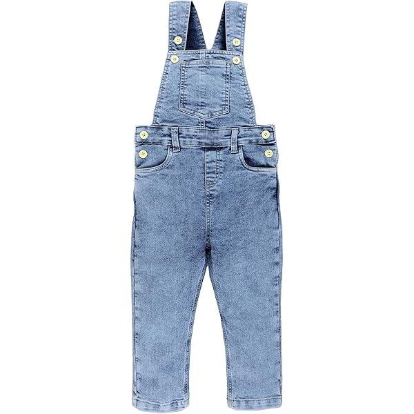 Buy FUGAZEE Blue Baggy Carpenter Dungaree for Men | 100% Cotton