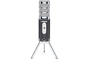 Samson Satellite - USB/iOS Broadcast Microphone for capturing High-Definition Audio on Your Computer, iPhone Or iPad - Black, SASAT