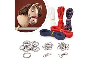 KULLALOO Juego de material para cabestro Hobby Horse azul marino/rojo (sin instrucciones)