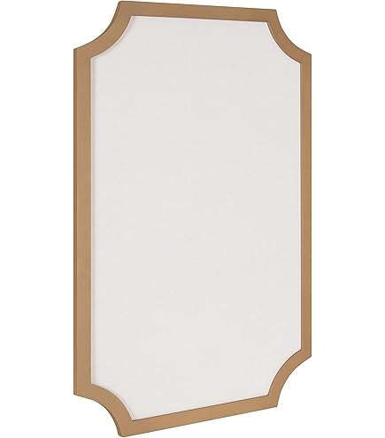SOFE Oval Framed Linen Bulletin Board, Unique Fabric Pin - View #6