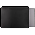 GuardV Faux Leather Sleeve for Apple Magic Trackpad 2 - Protective Carrying Case Cover Pouch Bag (Black)