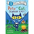 Pete the Cat: Scaredy Cat!: A Halloween Book for Kids (I Can Read Level 1)