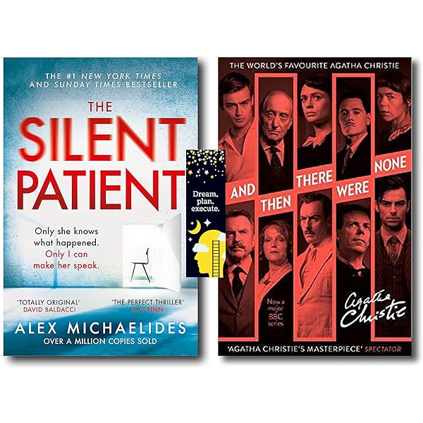 The Silent Patient, The Maidens Combo Alex Michaelides