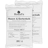 HaGaFe Rasenkalk & Gartenkalk Kalk, Gewicht: 30 Kg Für 600 M²