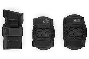 Xootz Kids' Skate Bmx Knee, Elbow and Wrist Protective Set