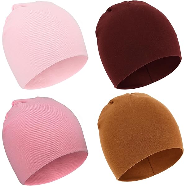 DRESHOW 5 Pack Unisex Baby Hoeden Voor Kinderen Katoenen Schedel Caps DRESHOW 5 Pack Unisex Baby Hoeden Voor Kinderen Katoenen Schedel Caps