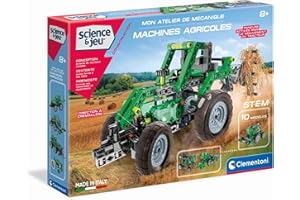 Clementoni-Mon Atelier Mécanique-Machines Agricoles, 52224