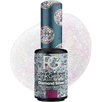 Pink Gellac UV-Gellack – Farbe Diamond Silver, 15 Ml