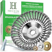 Testa Filo Decespugliatore Heckenpracht Tap & Go - Bobina Con 5 Adattatori Universali - Foto 3
