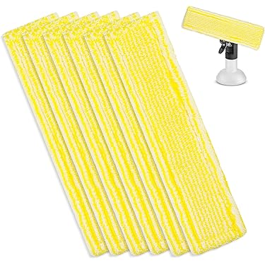 HMHAMA Vervangende pads voor stoomdweil compatibel voor Karcher SC stoomreiniger, microvezel dweildoek, stoomzak, dweilpads set voor SC vloermondstuk SC2 SC3 SC4 SC5