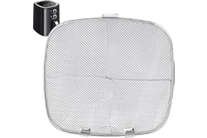 LINGJIONG Replacement Splatter Shield For Ninja Foodi AG301, Reusable 5-in-1 Indoor Grill Accessories, Fine Mesh Splatter Screen For Ninja Foodi AG300, AG300C, AG301C, AG302, AG400