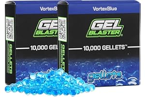 Gel Blaster 20,000 Gellets Refill Ammo - Made for Gel Blasters - Non-Toxic, Water Based Gel Balls - Made Specifically for Gel Blaster, for Ages 14+