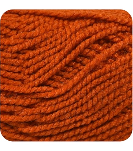 King Cole Big Value Chunky Mango Garn – 152 M, 100 G, Weiches Baumwollgarn Für Babykleidung & Sommersachen