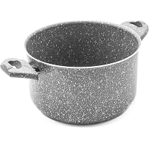 Zanetti DURAPIETRA Antihaft-Pfanne – Für Alle Herde Inkl. Induktion, 24 Cm, Soft-Touch-Griff