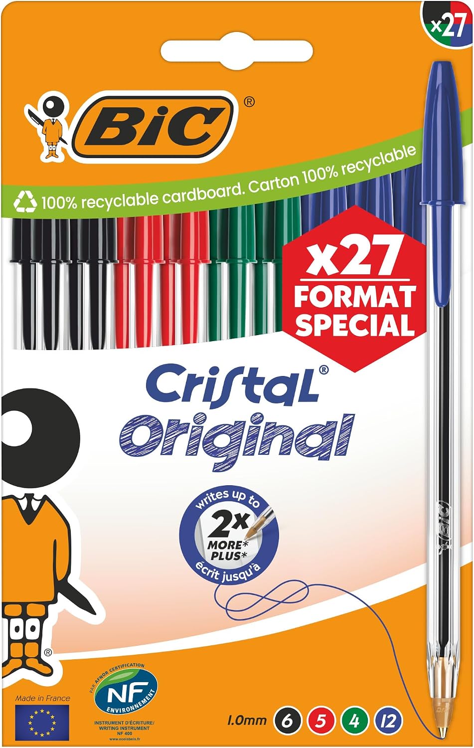 Retour d'Expérience & Bilan Utilisateur : BIC Penne a Sfera Cristal Original Punta Medi