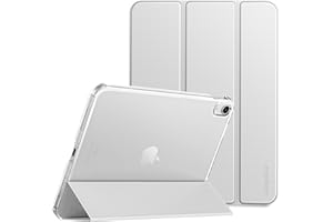Easyacc Etui na iPada 10. generacji 2022, smukły twardy tył 10. generacji pokrowiec ochronny na iPada 10 generacji - srebrne