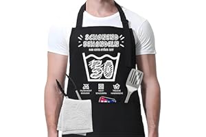 Toctax Tablier de barbecue 40/50/60 ans pour homme - Cadeau amusant pour homme et femme - Idée cadeau d'anniversaire