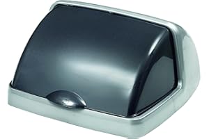 Addis 510738 50L Roll Top Bin Lid - Metallic-Grey
