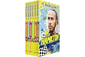Racing Legends 6 Books Collection Set By Maurice Hamilton (Lewis Hamilton, Max Verstappen, Charles Leclerc, Lando Norris, Fernando Alonso & Oscar Piastri)