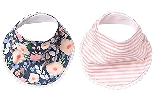 Copper Pearl, Baby Bandana Drool Bibs for Drooling and Teething 2-Pack Fashion Bibs Gift Set