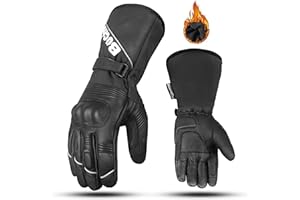 BÜCHII Buchii Motorbike Gloves Waterproof With Carbon Shell Protection against Impact & Abrasion- Motorcycle Gloves with Touch Screen Compatibility for Riding Hunting Climbing Outdoor Sports- Men