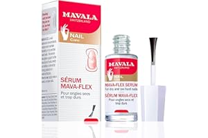 MAVALA - Mava-Flex Serum 10 ml, Para Uñas Secas y Duras, Hidrata y Restaura, Mantiene la Flexibilidad de las Uñas, Aporta Luminosidad y Flexibilidad