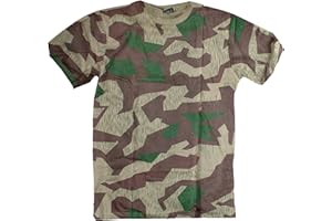 P-T-D Splinter Tarn T-shirt militaire pour pêcheur, chasseur, armée allemande