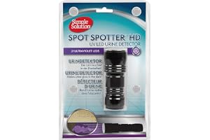 Simple Solution Spot Spotter UV LED Urine Detector, Spot and Eliminate Pet Urine Stains & Odors