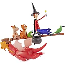 WOW! STUFF Action Figure Strega Con Scopa E Calderone – Ufficiale Da “Room On The Broom”, Giocattolo Collezionabile Per Bambini - 5