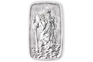 ‎FRITZ COX Fritz Cox® St. Christophorus Automedaillie zum neuen Auto, dem bestandenen Führerschein, Fahranfänger - Schutzpatron der Reisenden