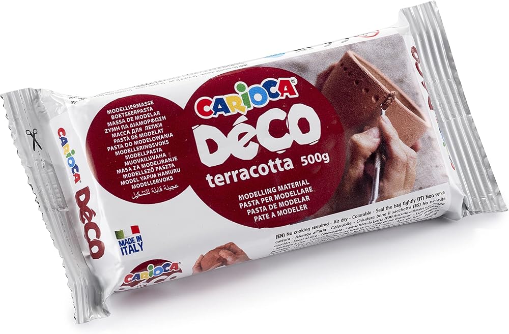 Carioca Deco Seramik Hamuru - 500 Gr Terracotta