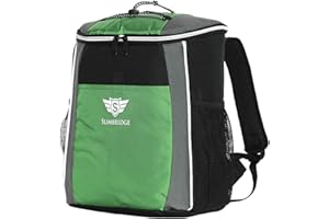 Slimbridge Fully Insulated Camping Hiking Picnic Backpack Cooler Bag Rucksack for Men Women and Family 35 cm 400 Grams 18 litres, Brean