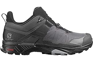 SALOMON X Ultra 4 GTX męskie buty turystyczne z niskim stanem, Magnes czarny pomnik, 43 1/3 EU