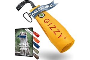 GIZZY® DAS ORIGINAL I Futterdummy Hunde I Robuster Hunde Futterbeutel für alle Rassen I Dummy Hundetraining mit Leckerlies - Die Erziehungshilfe für Hunde I Futterbeutel Hundetraining - Hunde Zubehör