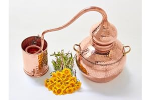 Evocalo Alambicco Tradizionale in Rame Fatto a Mano Disponibile in Tutte Le Dimensioni (5L)