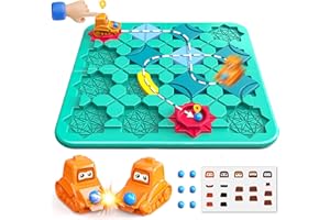 fygurso Juegos de Mesa Stem, Rompecabezas Constructor lógico de Carreteras Juguetes para niños, Rompecabezas cerebrales Montessori preescolares. Regalos de cumpleaños para niños de 4 a 8 años