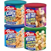 Paşa S&uuml;per D&ouml;rtl&uuml; Kuruyemiş Seti, Tuzlu Karışık, Kaju, Yer Fıstığı ve Naturel Mix, 630 gr