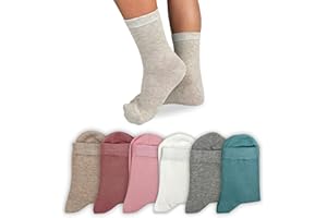 LEON D'ORO Calze Bambino Bambina in Caldo Cotone, Calzini Ragazzo Ragazza per Scuola Tempo Libero 6 Paia Made in Italy