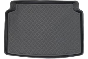M MOTOS MOTOS Tapis de coffre en PE pour Peugeot 308 III depuis 2021 Rendez votre voyage plus confortable grâce à ce tapis de voiture durable - Tapis de coffre de voiture tout temps, protection contre les sal