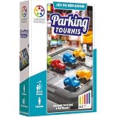 SmartGames &ndash; Parking Tournis &ndash; Reflection Game &ndash; Parking Vehicles in The Good Locations &ndash; 60 Challenges of Different Levels &ndash;
