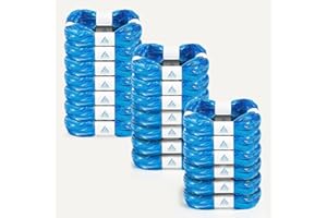 ALETO 20 Stück Nachfüllpackung Nachfüllfolienringe Nachfüllbeutel kompatibel Nachfüllkasse für Windeleimer & Katzenstreu Eimer