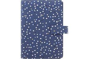 Filofax - Organizer Indigo Frost, formato Personal, Blu
