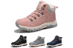 ARRIGO BELLO Donna Stivali da Neve Invernali Scarpe Allineato Pelliccia Caloroso Caviglia Piatto Stivaletti Sportive Boots Escursionismo 36-41