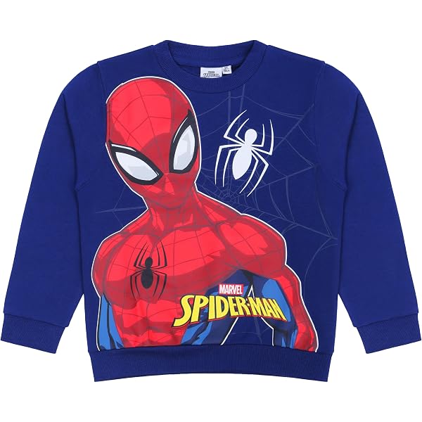 T-shirt Manches Longues Spiderman Pour Garçon - Marque NAME IT, Jersey Léger Et Extensible